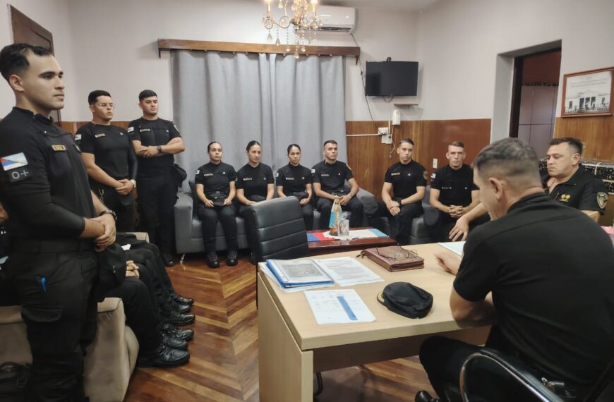 Nuevos Oficiales de Policía fueron designados a la Unidad Regional III de Eldorado