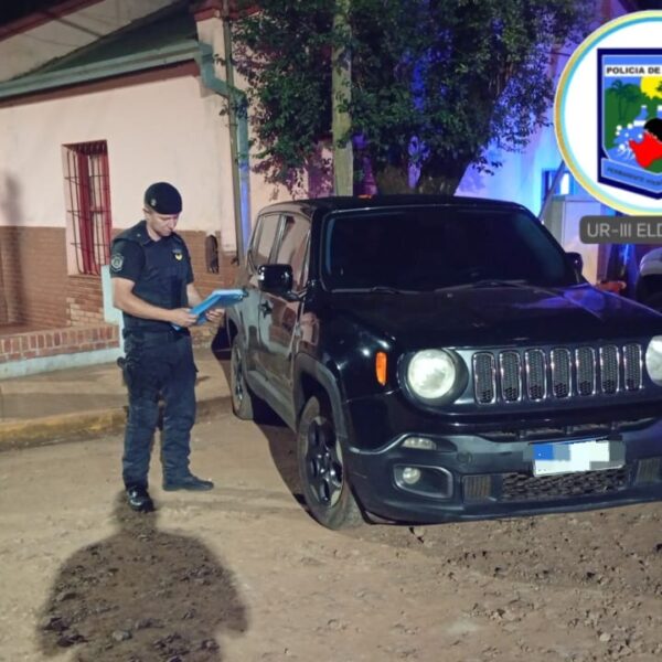 Un Jeep robado en Buenos Aires fue detectado por cámaras lectoras del 911 en Eldorado: lo conducía un menor