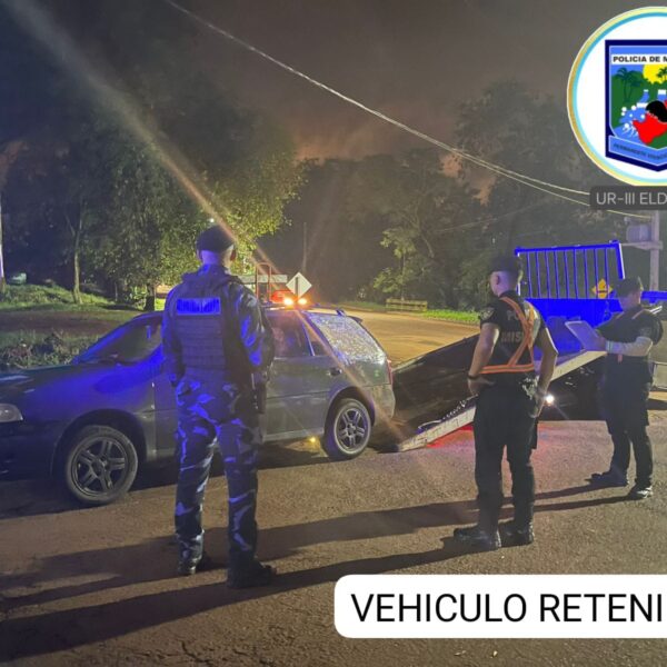 Amplio operativo de prevención nocturno en Eldorado: controles viales resultaron en 5 detenciones por alcoholemia positiva