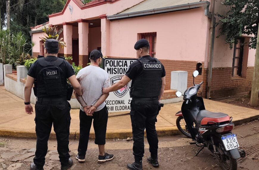 Tenía pedido de captura internacional por violencia de género: fue capturado en Eldorado