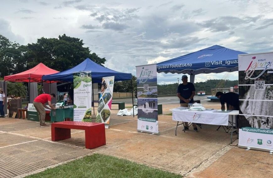 Activación turística en el Hito Tres Fronteras para promocionar la Región Zona Norte