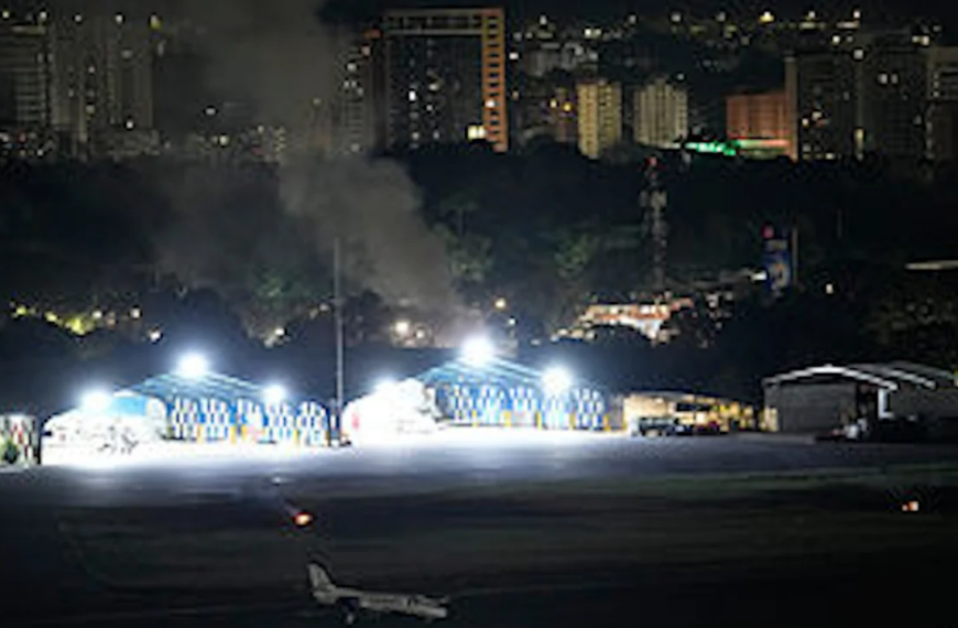 Intervención Militar de Estados Unidos en Venezuela: Trump dice que capturó a Maduro
