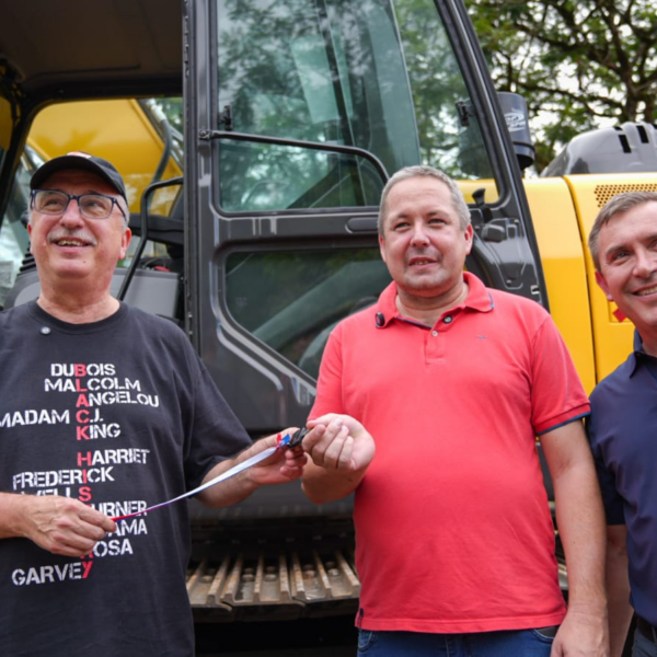 El Gobierno de Misiones refuerza la infraestructura vial e hídrica de Alba Posse