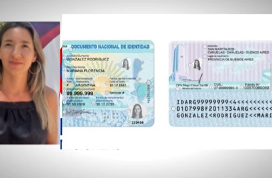 Cambios en DNI y Pasaporte: “Todos los documentos que tenemos seguirán vigentes hasta la fecha de su vencimiento”