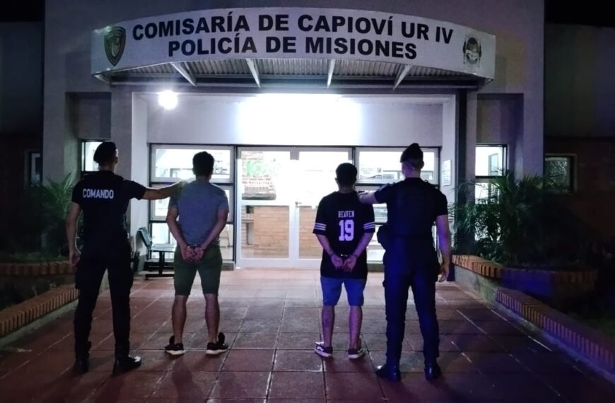 Secuestraron una motocicleta con el motor adulterado y demoraron a dos hombres en Capioví