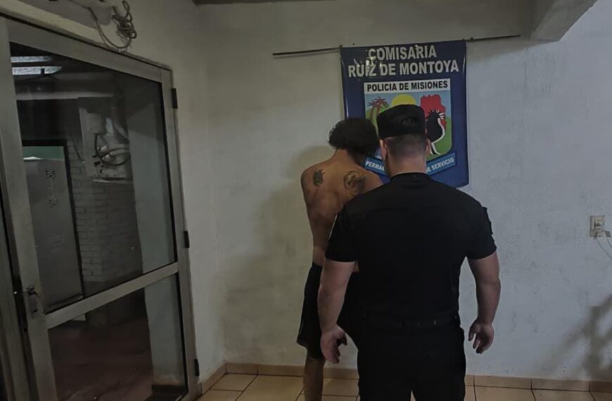 Lo sorprendieron robando, intentó escapar y fue detenido en Ruiz de Montoya