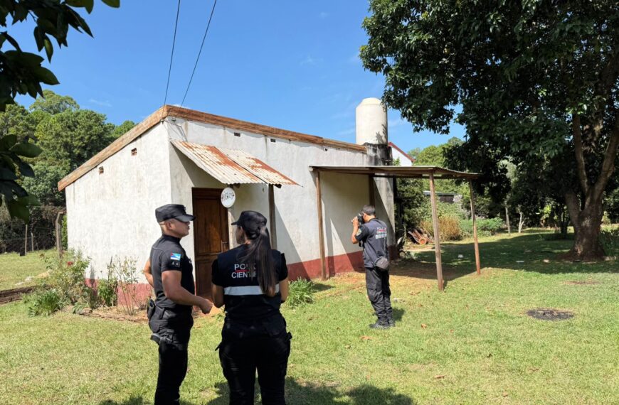 Amenazó a su hermanastra y fue detenido tras un allanamiento en Garupá