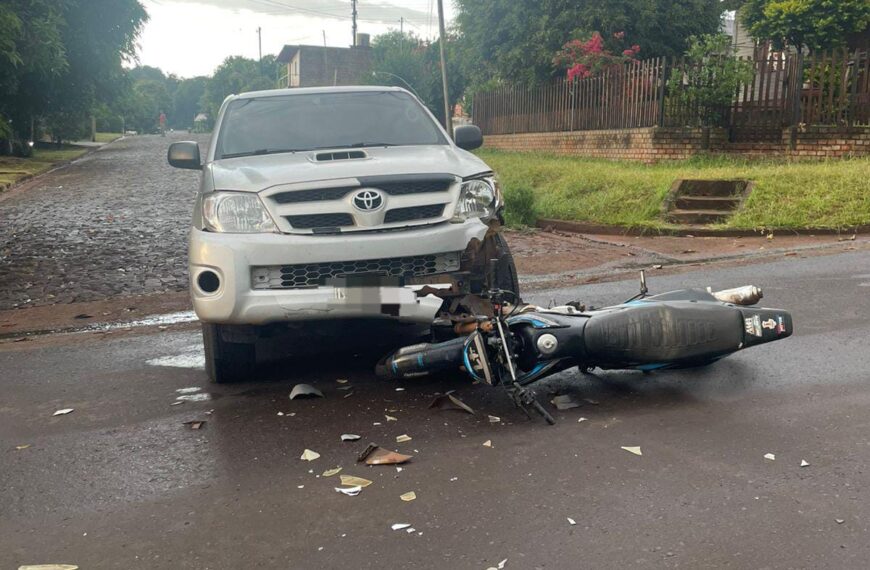 Siniestros viales en Jardín América y Alem causaron varios lesionados