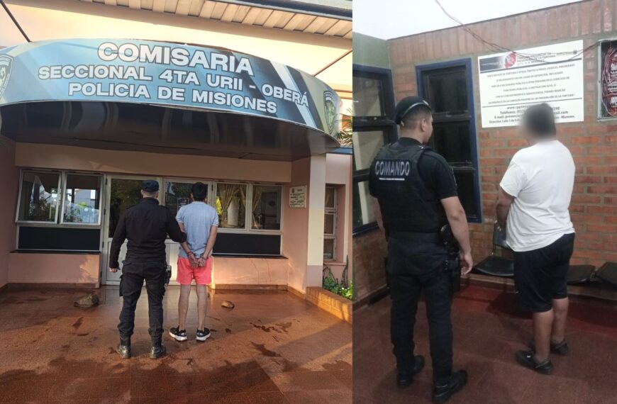 Conductores ebrios fueron demorados, uno de ellos protagonizó un incidente vial