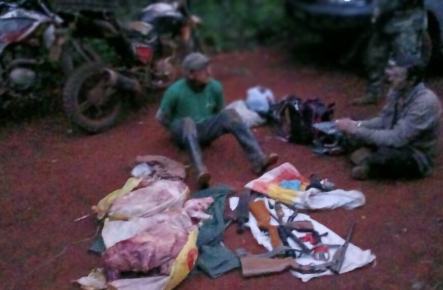 Guardaparques realizaron operativo de prevención en la Reserva de Biosfera Yabotí