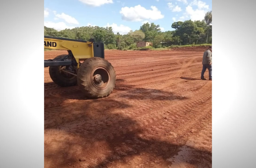 Nacional de Piray avanza en la construcción de su cancha propia en el barrio Montaraz