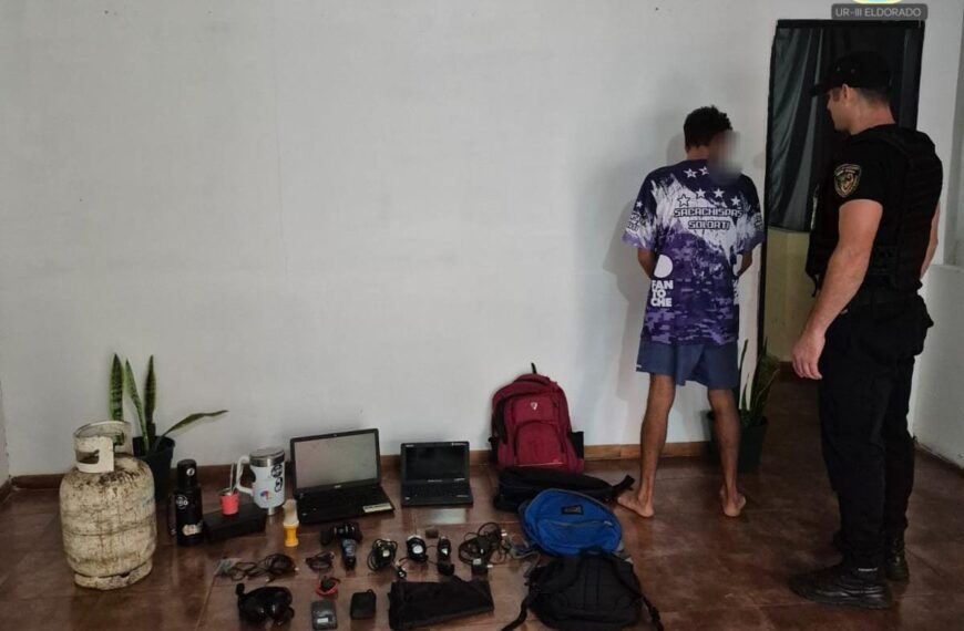 Investigadores detuvieron a ladrones cuando intentaban comercializar lo robado a un vecino en Nueve de Julio