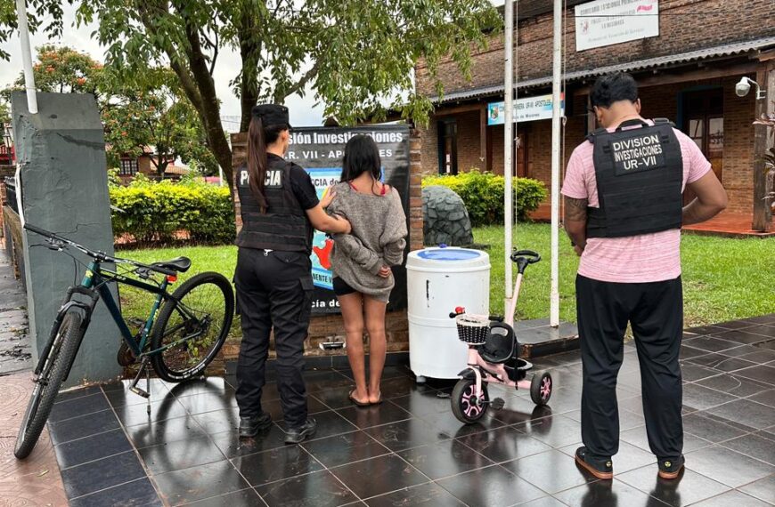Intentaba vender lo robado y fue detenida en Apóstoles: investigan su vinculación con otros hechos